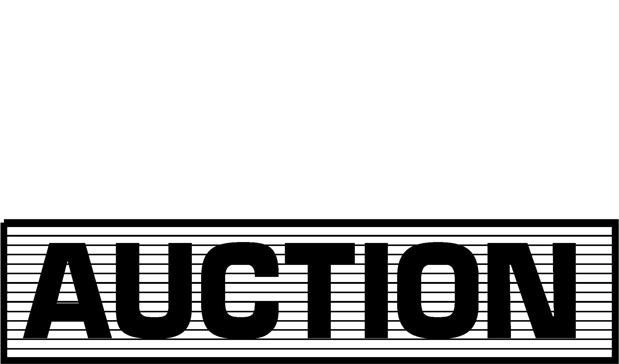 Pmi Auction Logo Black And White Auction White