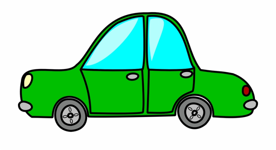 Car Green Auto Automobile Transportation Transport Free Clip