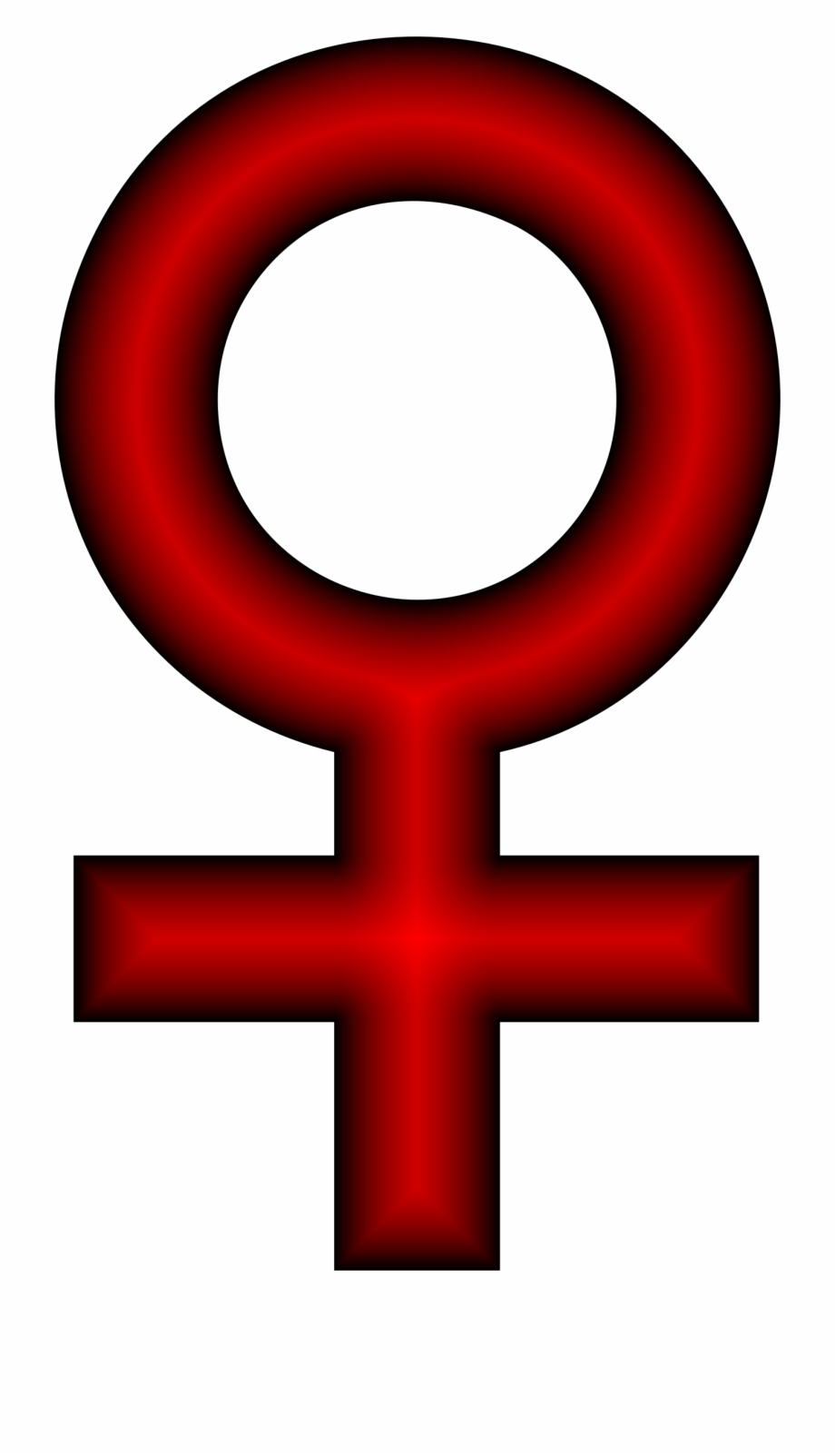 Female Symbol Red