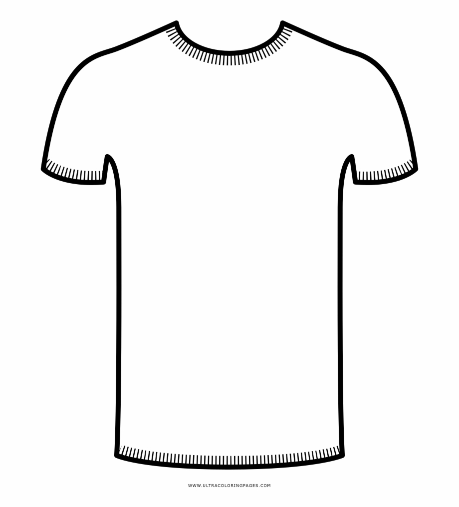 T Shirt Coloring Page Ultra Pages And Transparent