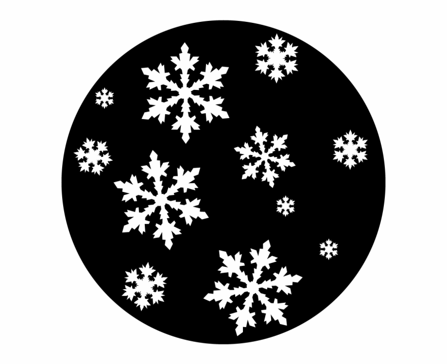 Snowflake Gothic Group Snow Gobo