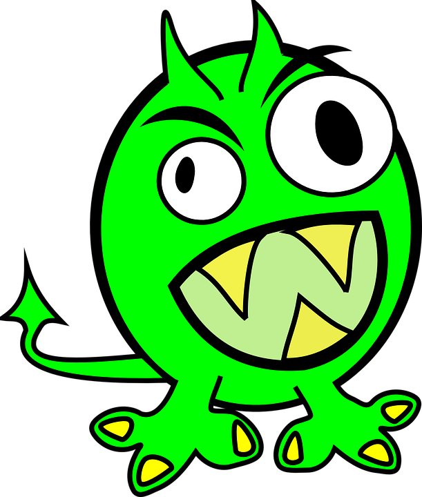 Vector Monsters Baby Monster Monster Clip Art