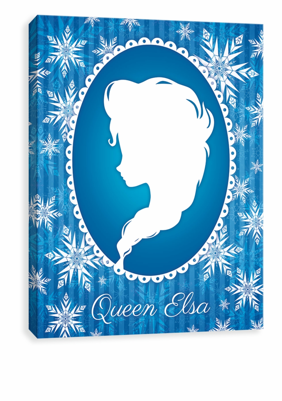 Silhouette Of Queen Elsa