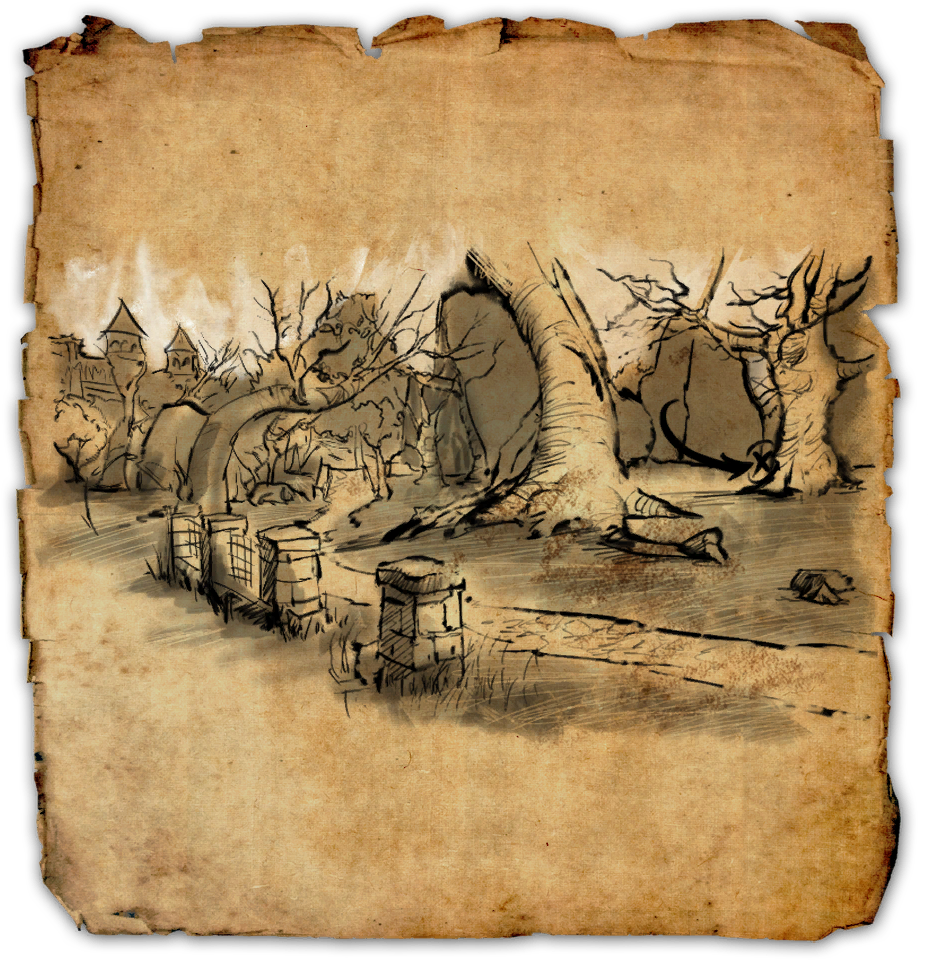 Treasure Map Download Elder Scrolls Online Treasure Illustration