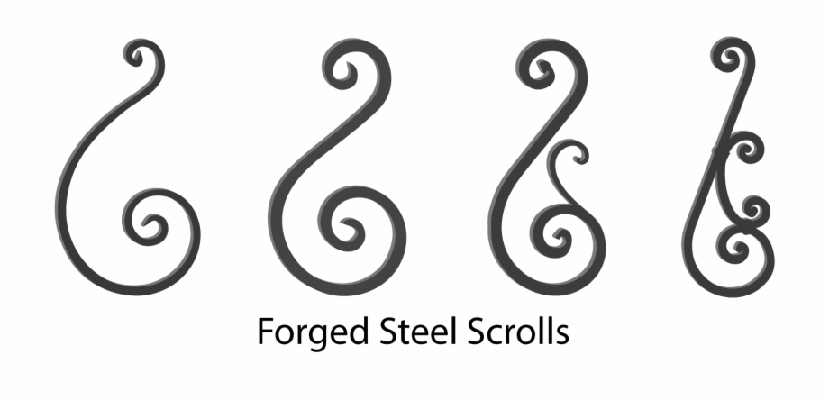 Wrought Iron Scrolls Forged Steel Scrolls Forged Steel