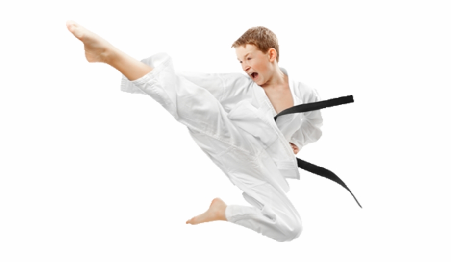 Taekwondo Png Karate Kid Kicking
