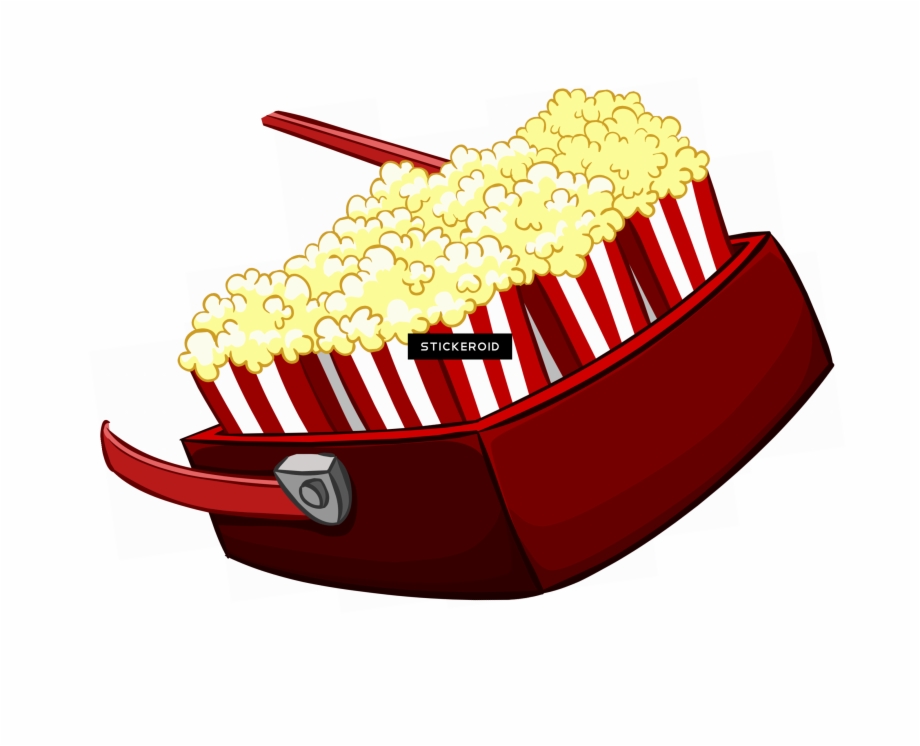 Clip Arts Related To : Popcorn Box Png Clip Art Popcorn Bucket Transp...