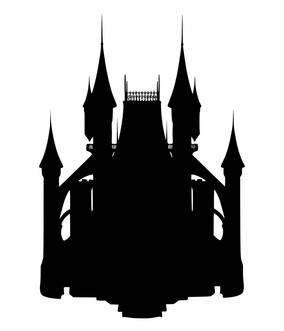 gothic castle cartoon
