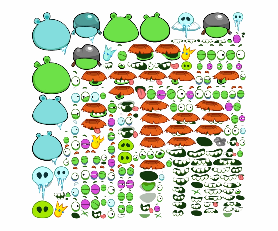 Angry Birds Space Sprites
