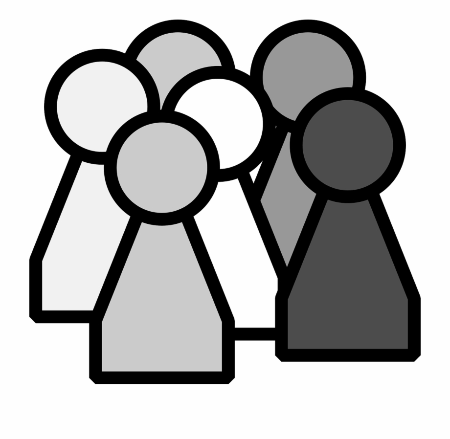Ludo Board Game Group Pieces Png Image Black
