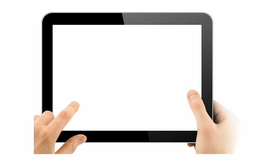 Tablet Transparent In Hands Png Image Hands Holding