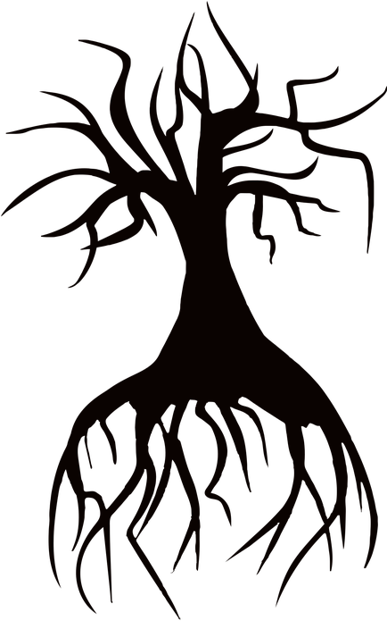 Free Tree Silhouette Roots, Download Free Tree Silhouette Roots png