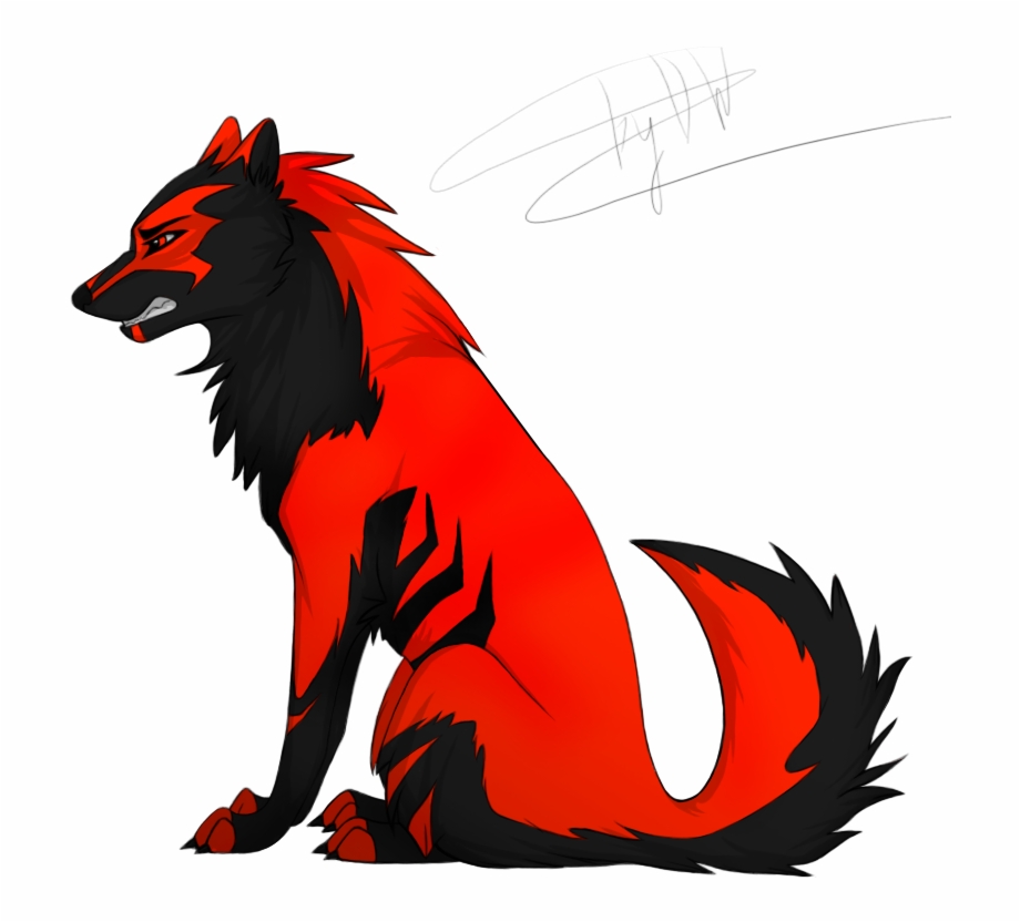 Free Red Wolf Silhouette, Download Free Red Wolf Silhouette png images