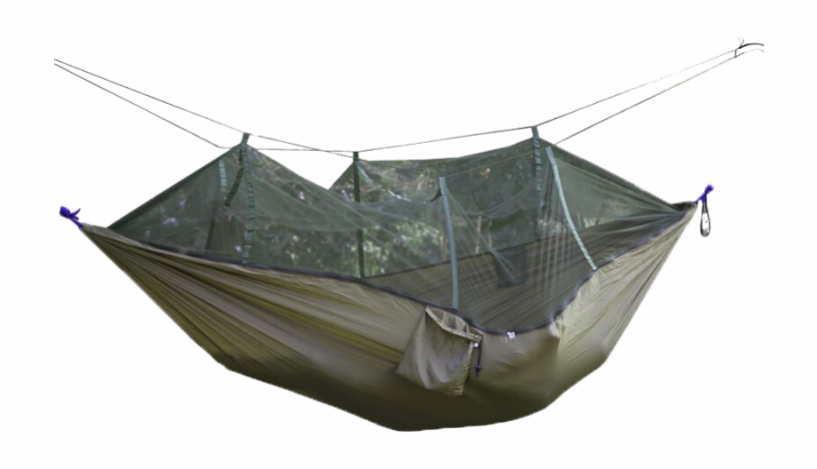 Outdoor Mosquito Net Hammock Parachute Camping Hanging Hammock