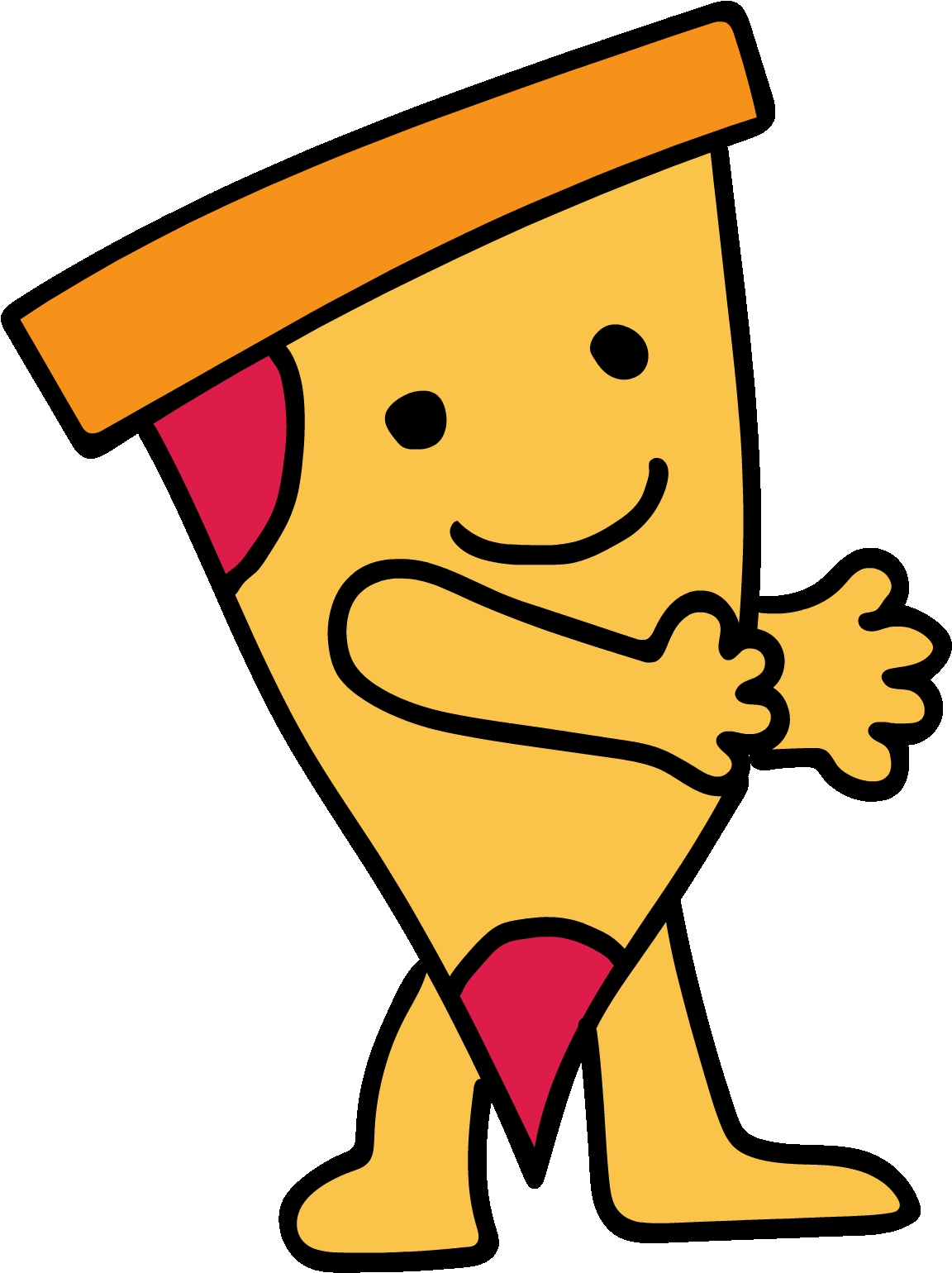 Dance Pizza Sticker By Buzzfeed Animation Png Download