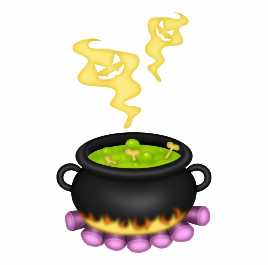 Cauldron Clipart Halloween Food Witches Brew Clip Art