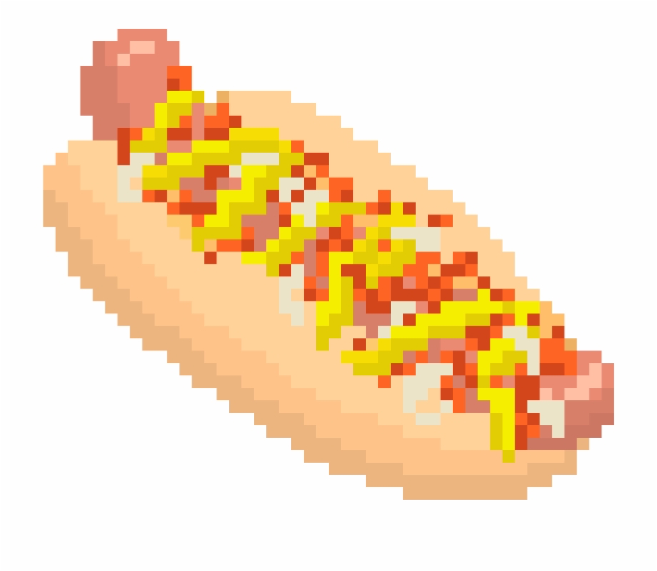 Dawg5 Pixel Art Food Transparent