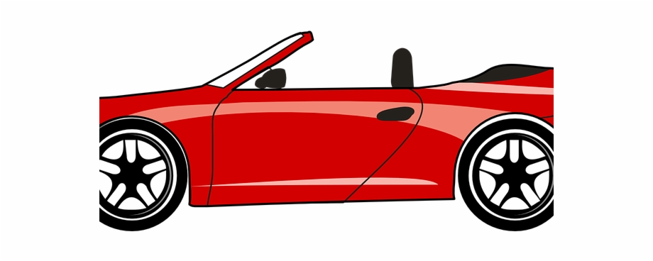 Sports Car Graphic Transparent Cartoon Sports Car