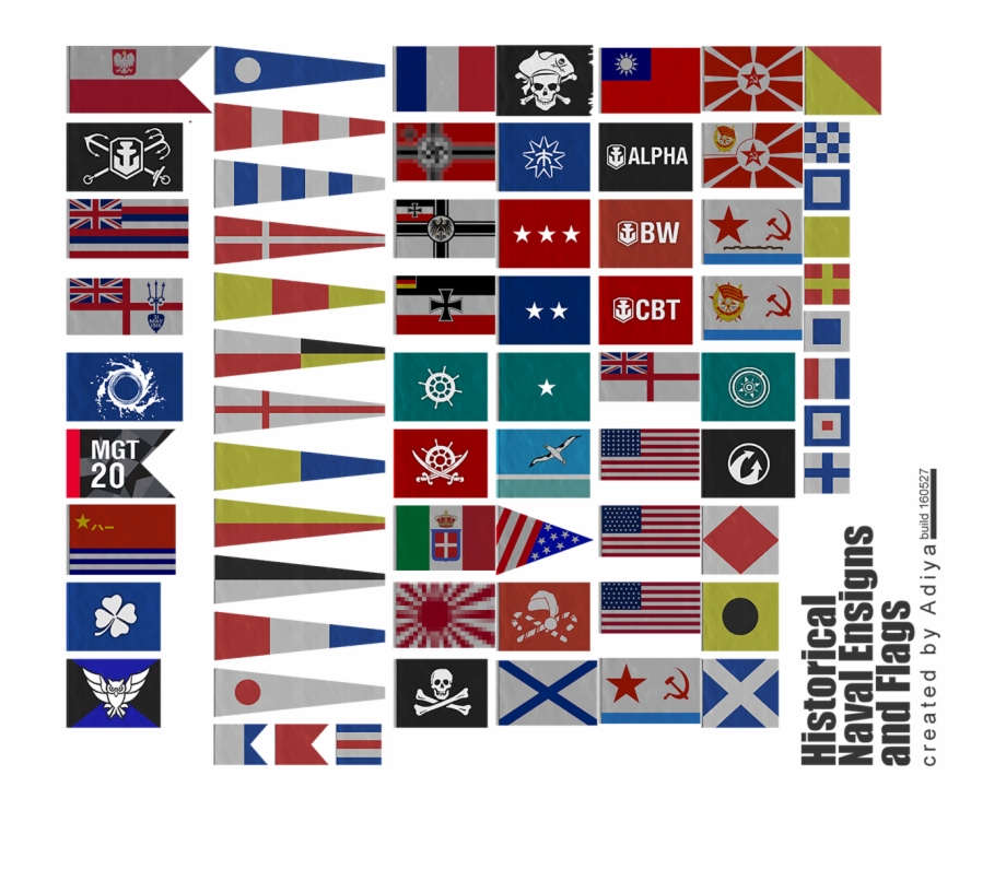 Ship Flags Build Graphic Design
