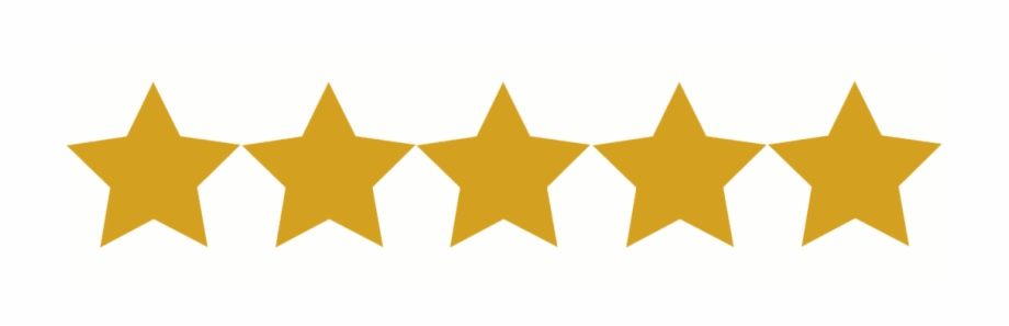 five stars rating png
