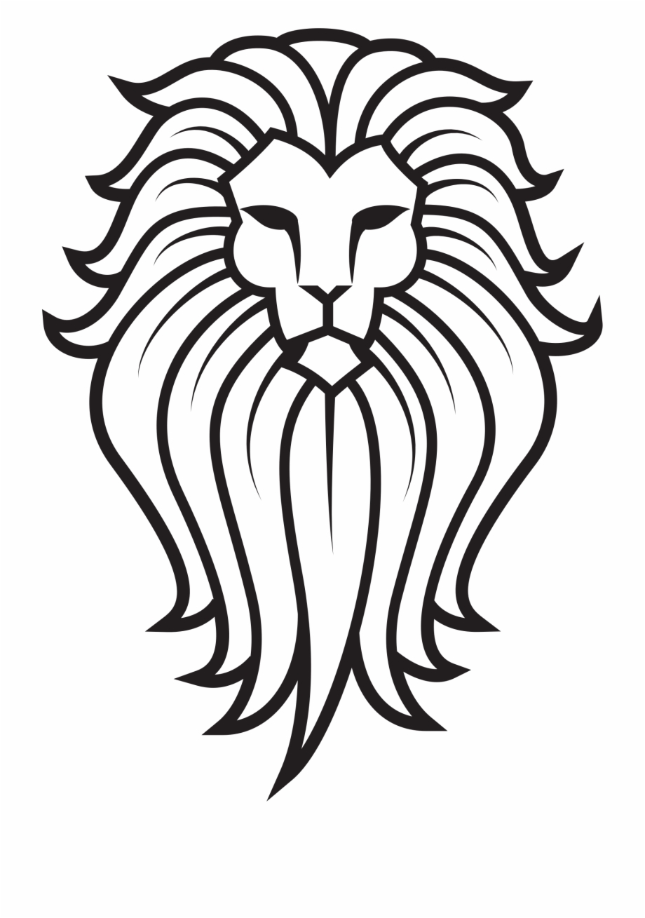 Large Lion Png Stickpng Transparent Background Lion Head