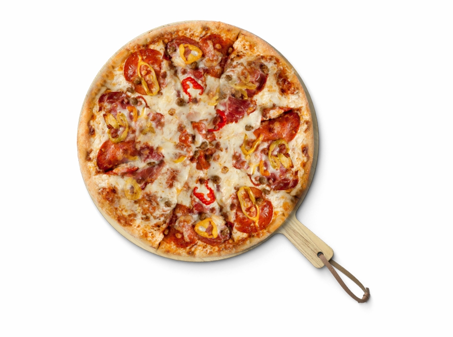View All Specials Pizza From Top Png