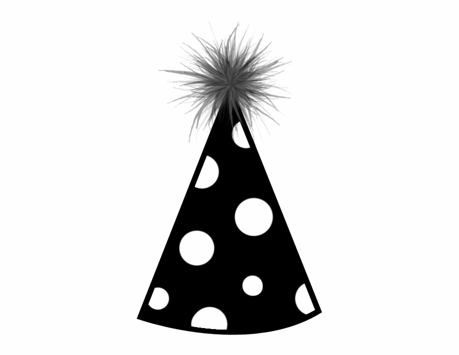 Birthday Hat Png Black Birthday Hat Png