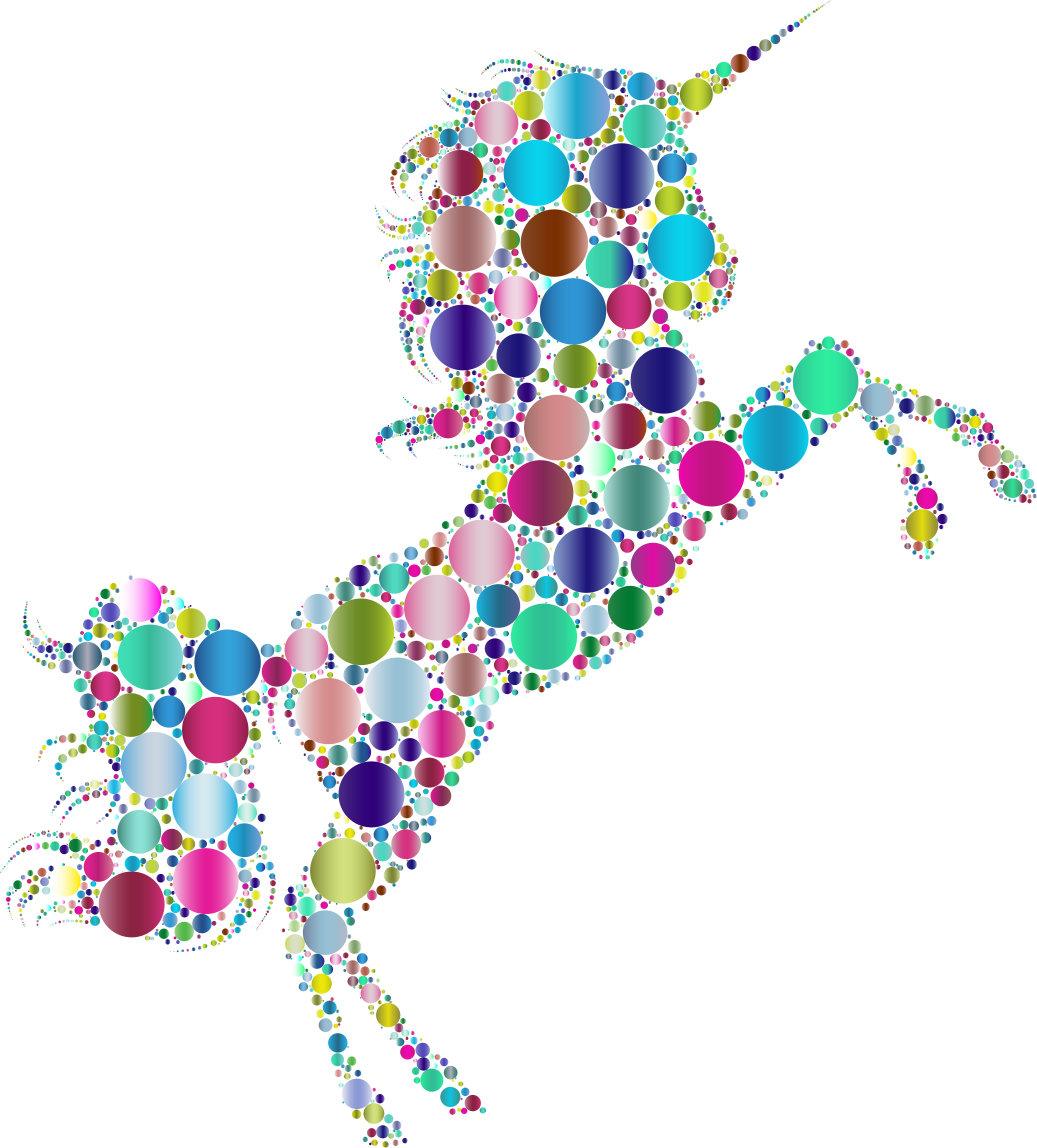 This Free Icons Png Design Of Prismatic Unicorn