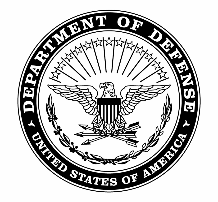 Darpa Department Of Defense Seal Black And White