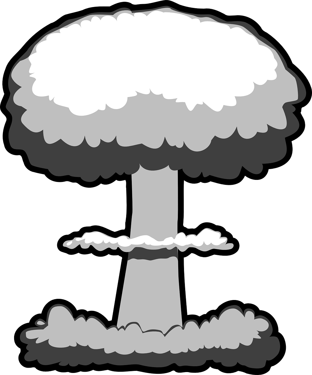 Explosion Clipart Mushroom Cloud Nuclear Explosion Clip Art
