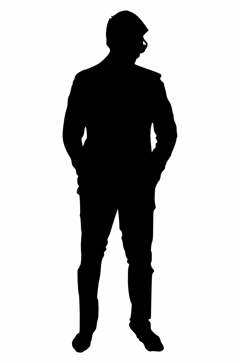 person silhouette no background
