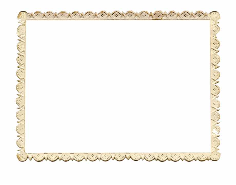 Gold Certificate Border Png