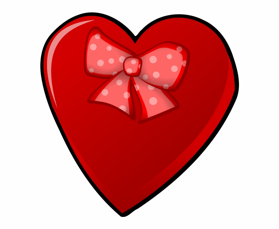Heart With Ribbon Png Heart