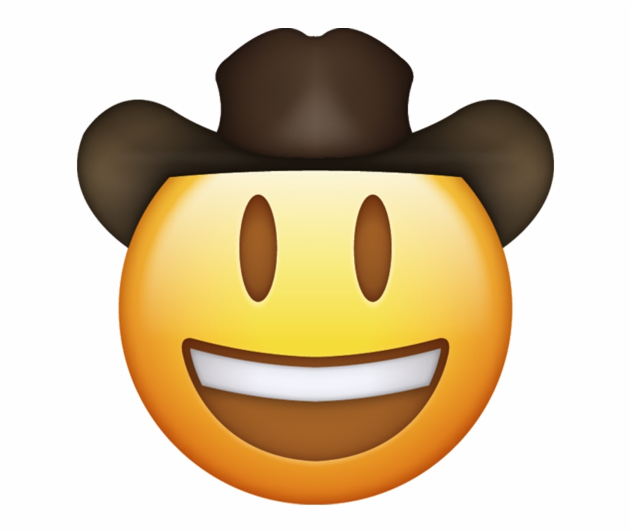 Emoji Iphone Png Pic Cowboy Emoji Png