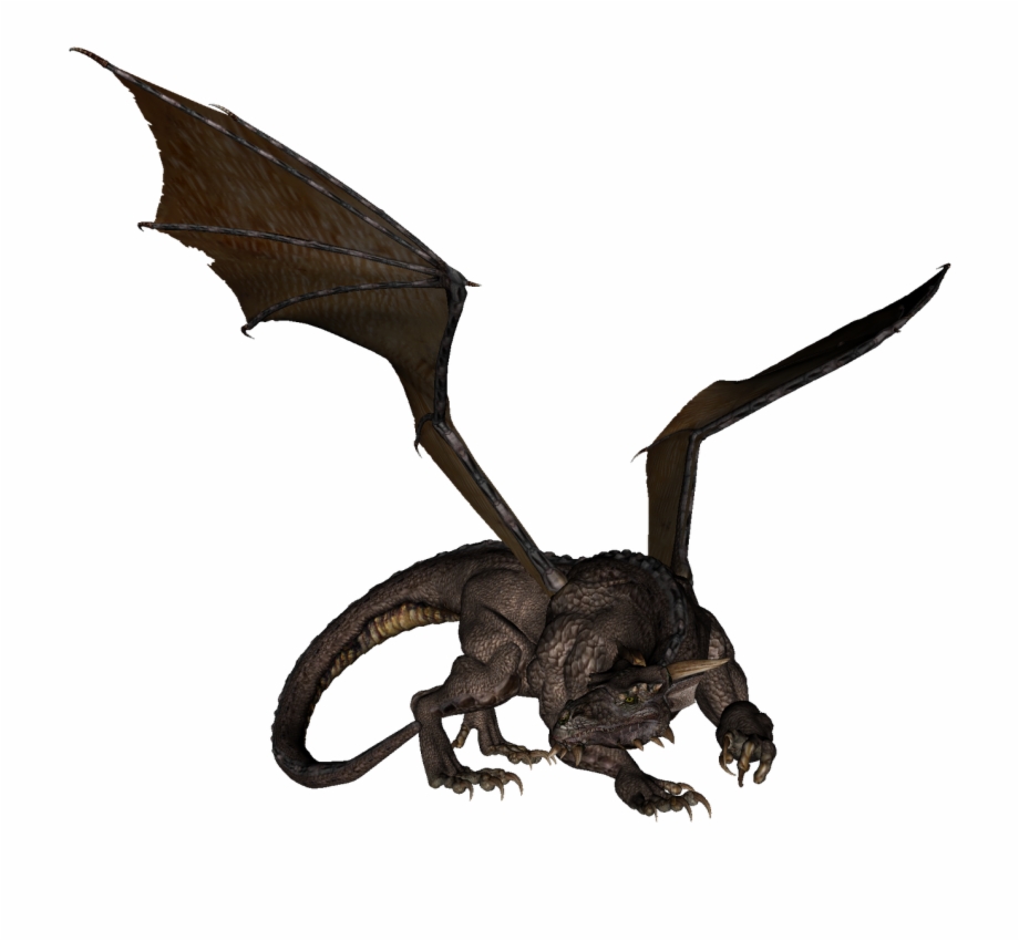 Transparent Background Realistic Dragon Png