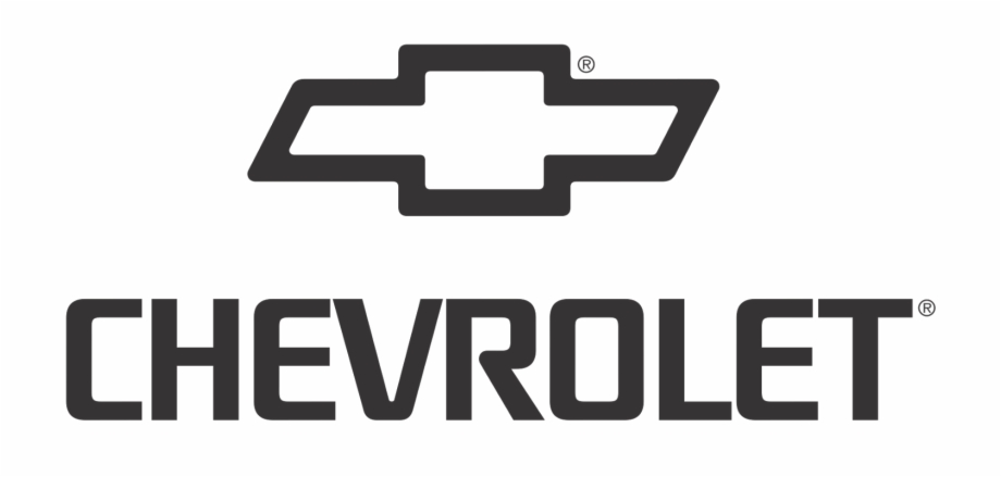 chevrolet logo black and white
