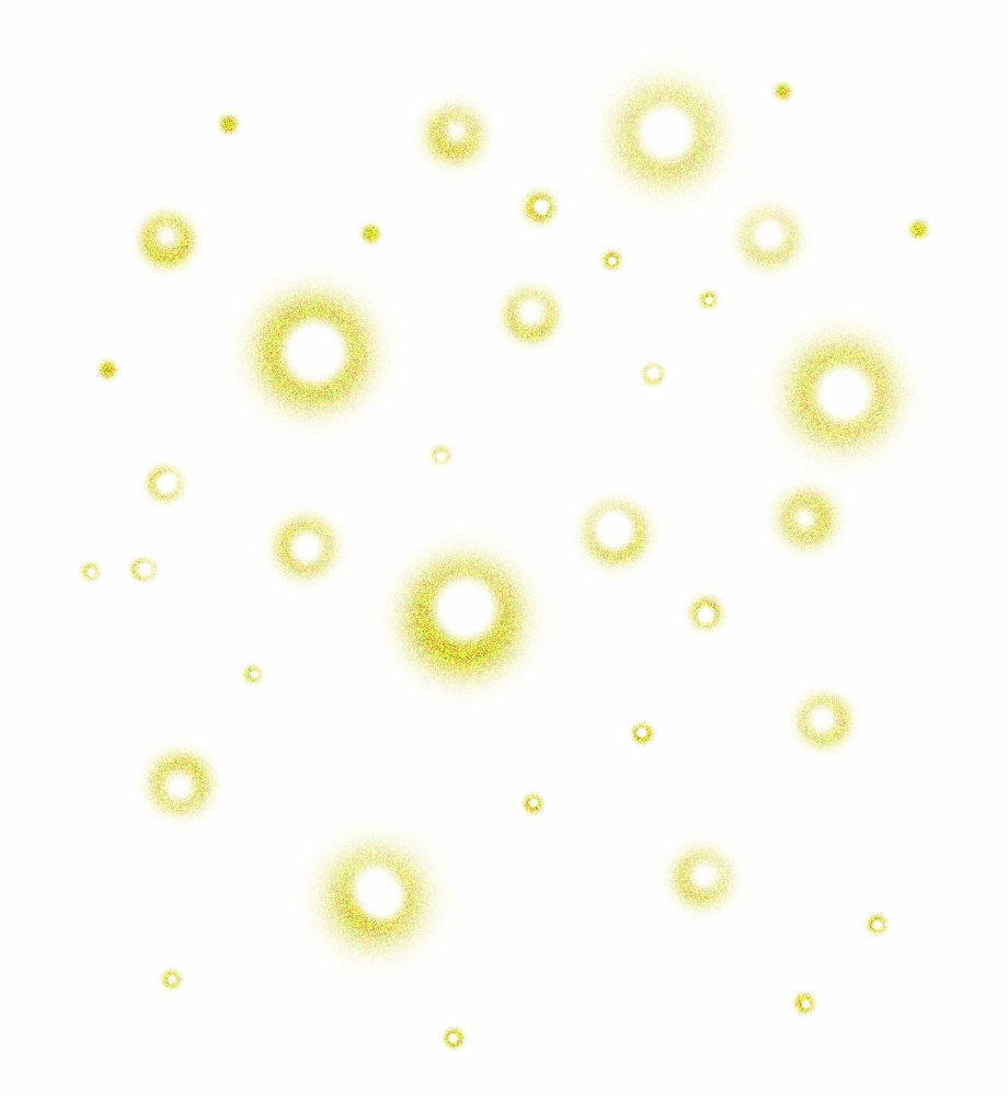 Glittery Sparkles Yellow