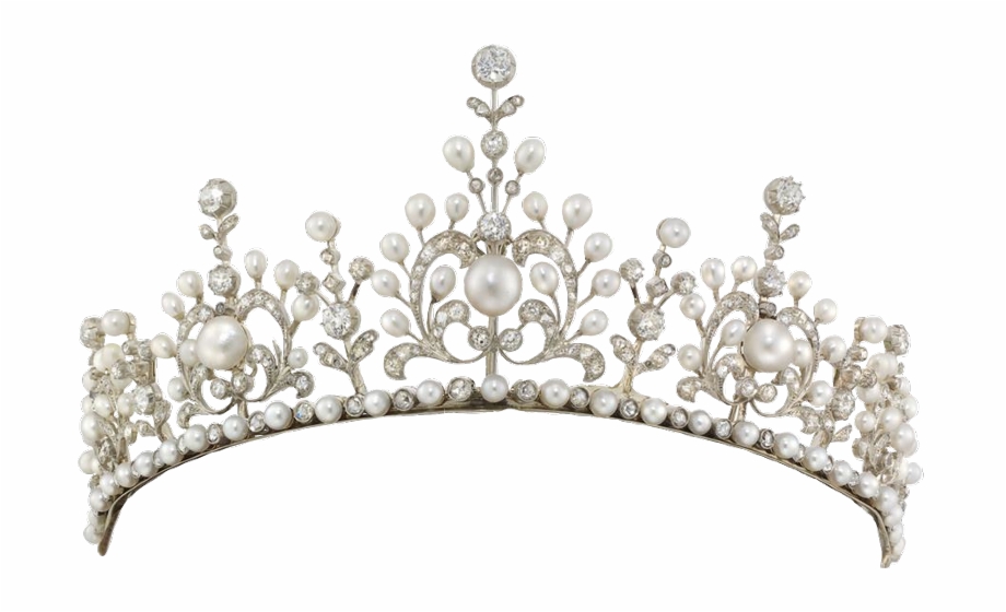Necklace Pearl Crown Diamond Tiara Free Photo Png