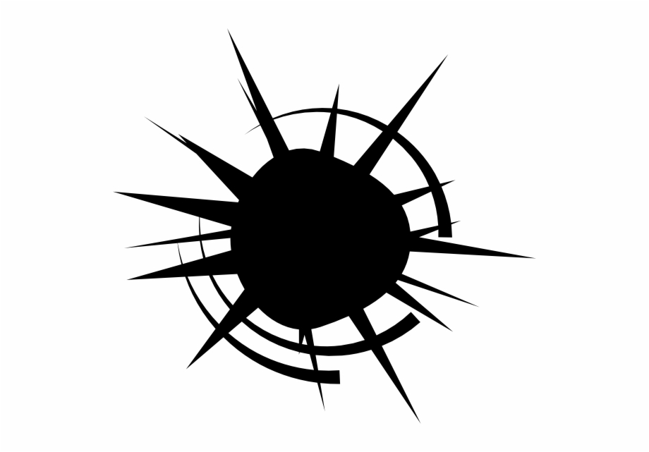 Free Download Bullet Hole Vector Png
