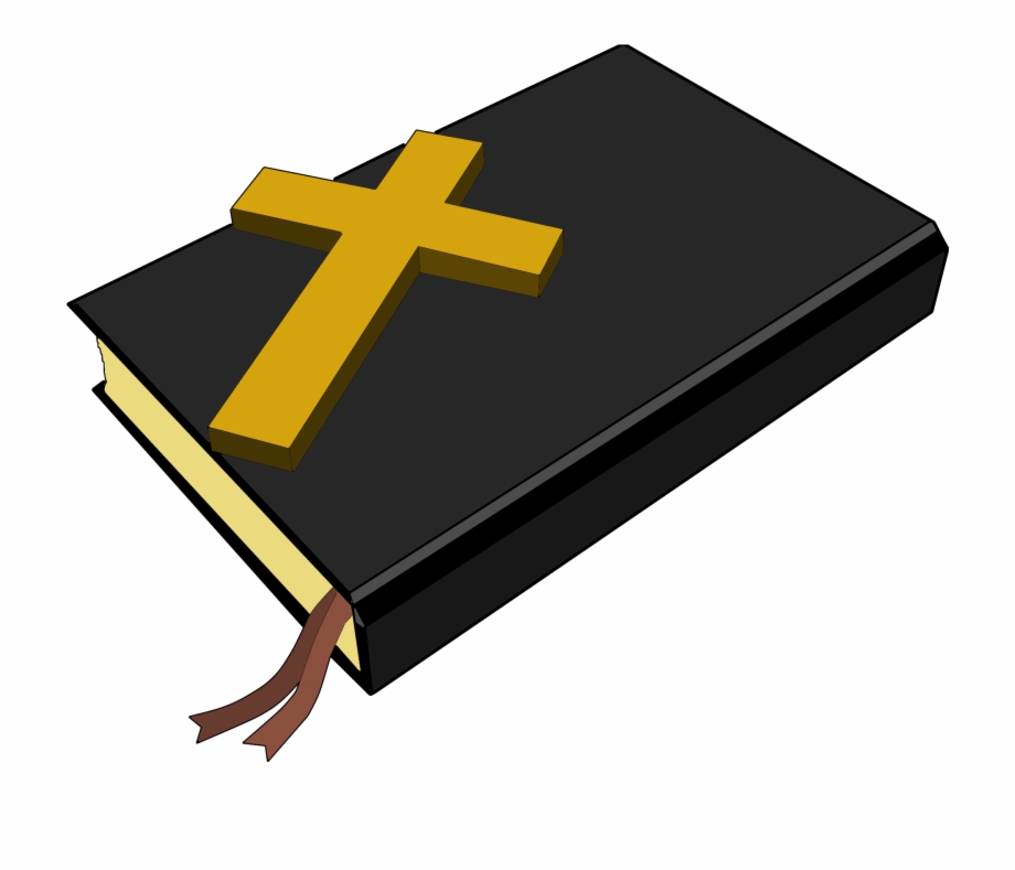 Bible With Cross Png Transparent Image Clip Art