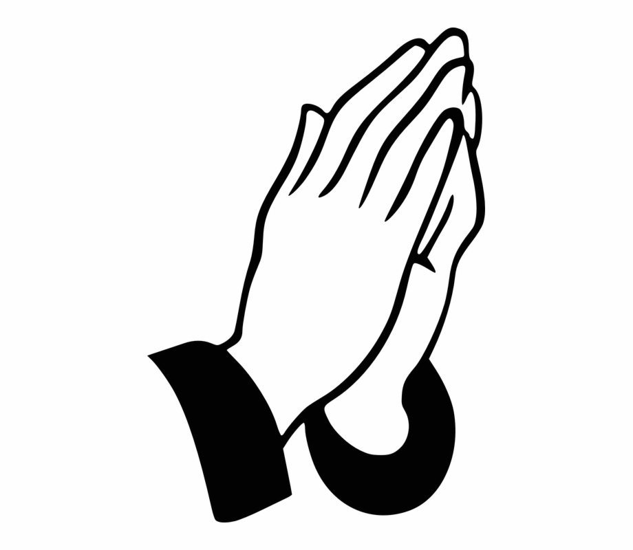 Hands Praying Christian Pray Religious Prayer Cartoon Praying