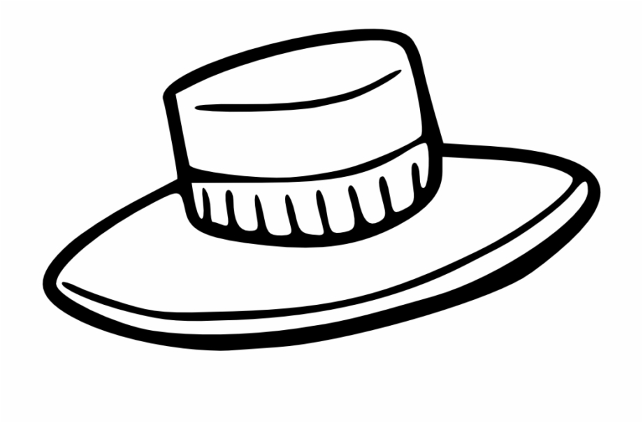 Hat Line Drawing Clip Art Hat