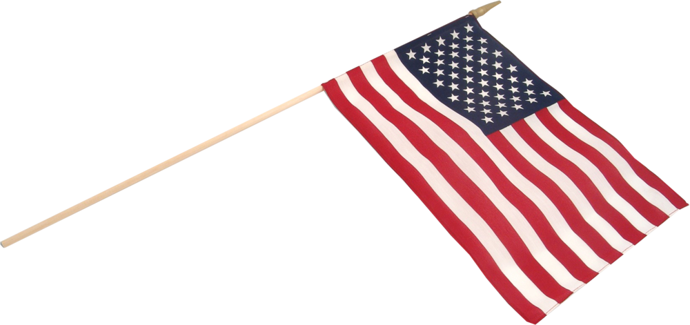 American Flag With Pole Png Png Image Collection