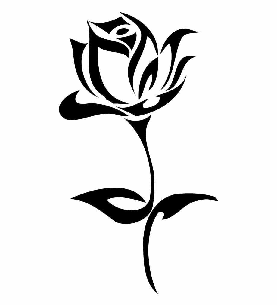 Miscellaneous Tattoos Black And White Rose Png