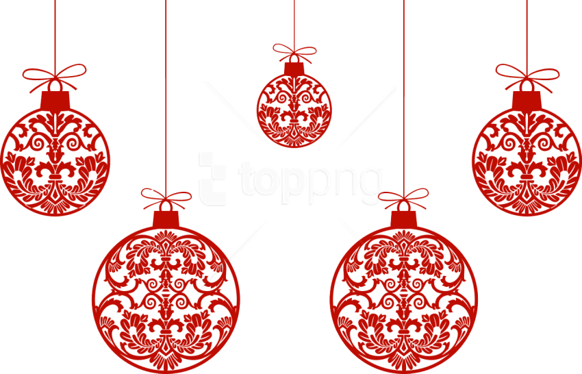 Red Christmas Ornament Png