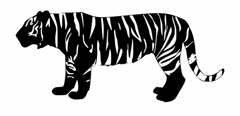 Art Svg Tiger Transparent Tiger Icon Png