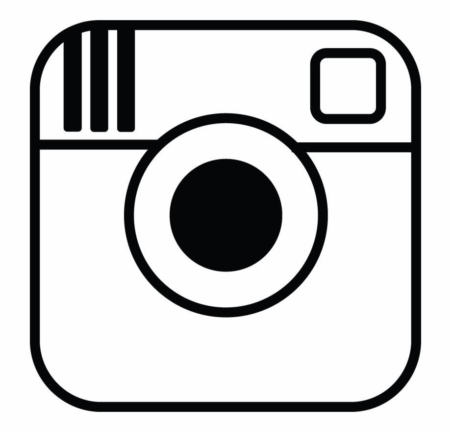 Instagram Logo White And Black