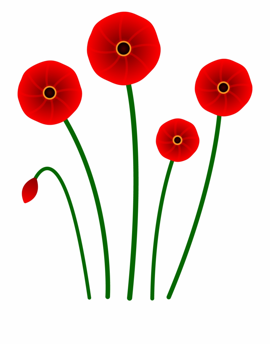 Red Flower Border Clip Art Free Clipart Images