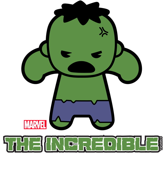 Hulk Clipart Baby Hulk Kawaii - Clip Art Library