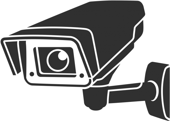 Transparent Security Camera Icon